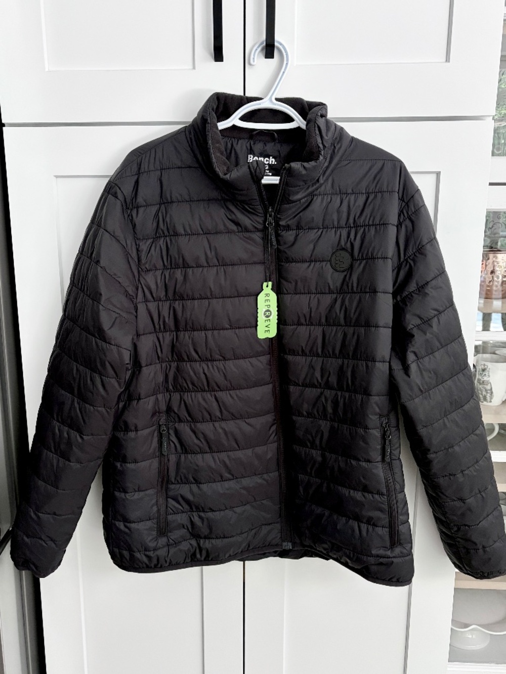 Bench, Lightweight, Packable, Travel, Jacket, Black, Womens, Size, XL, NEW